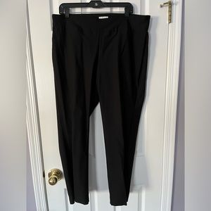 Plus size black pants.